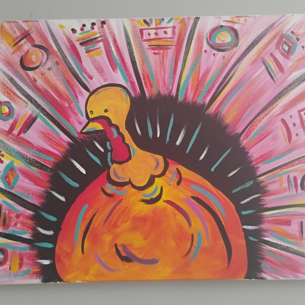 HandmadeTurkey Original Painting Canvas Art